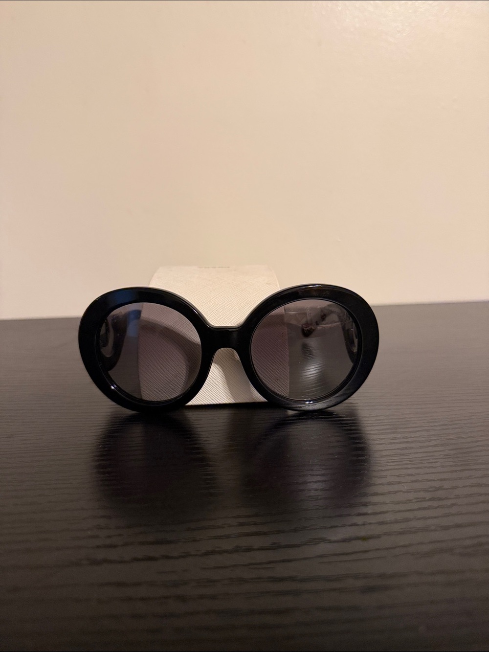 Classic Round Black Women’s Sunglasses